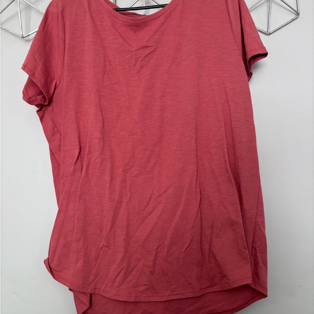 Casual Burnt Orange Women's Top